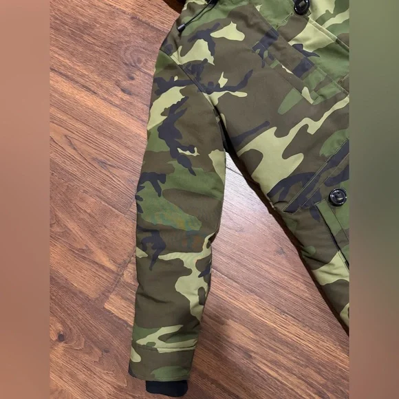 New without tags Canada Goose Rideau Hooded parka down camouflage size medium - Picture 5 of 16